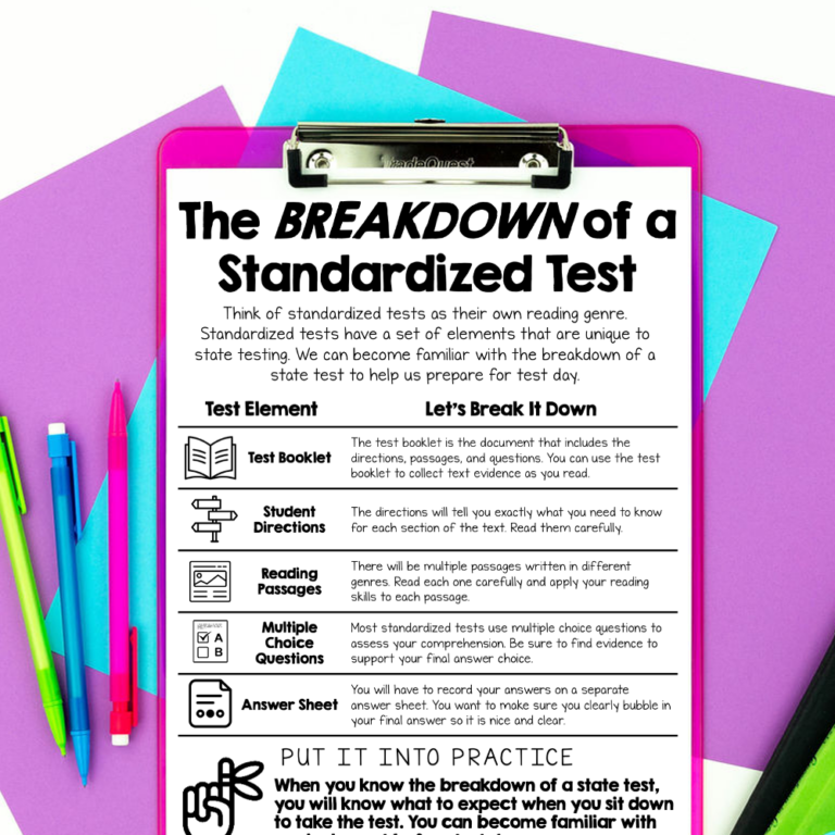 7 Test Taking Strategies for Elementary Students