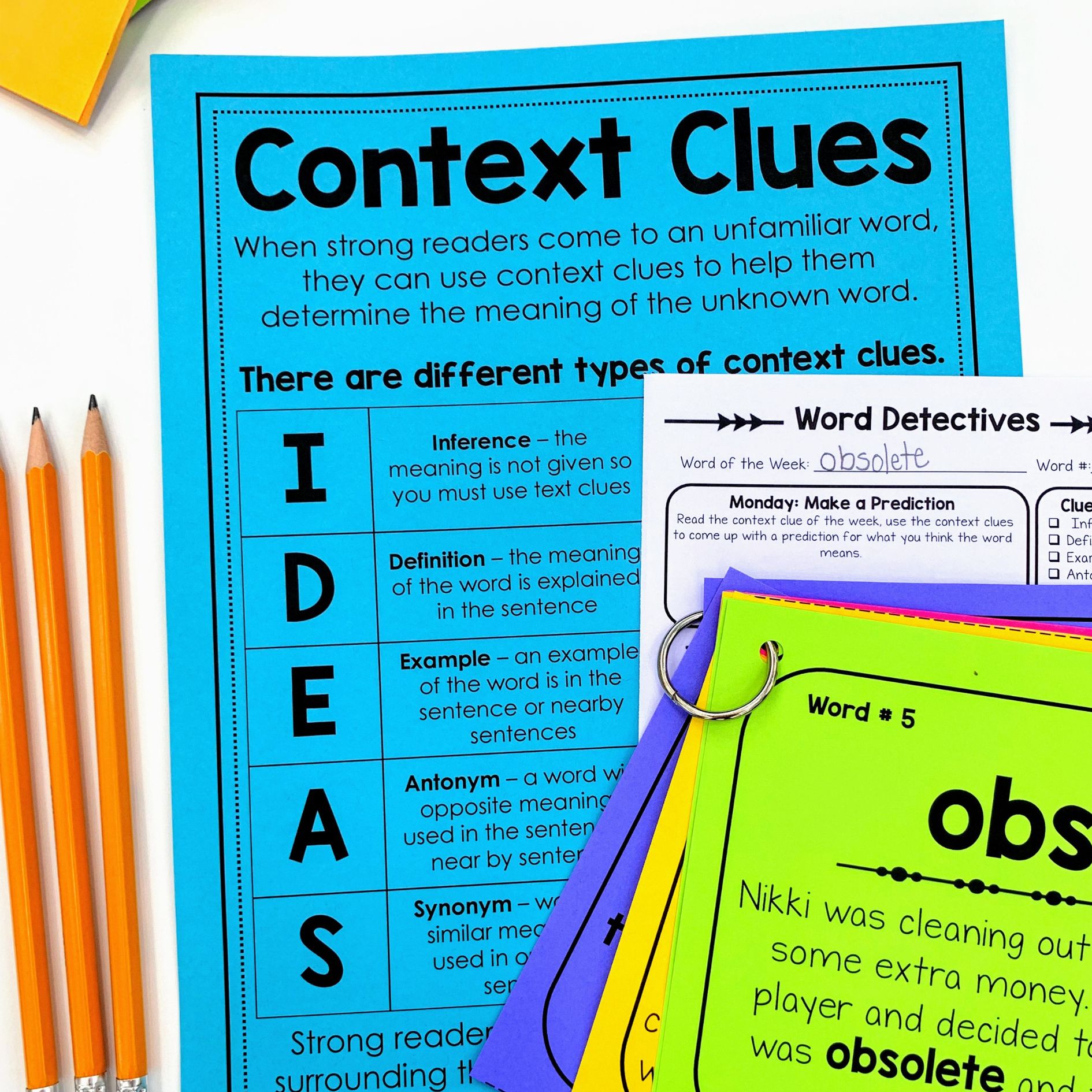 Essential Vocabulary Tools: 5 Types of Context Clues Your Students Need