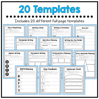 Using Writing Graphic Organizers with Elementary Students (3rd to 5th  Grade) - Raise the Bar Reading