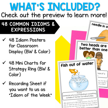 Idiom Worksheets-15  Idioms, Worksheets, Idioms posters